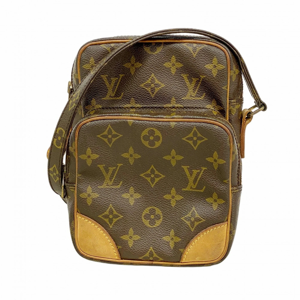 LOUIS VUITTON Authentic Brown Monogram Shoulder Bag